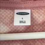 Old Navy Pink and White Fleece Photo 2