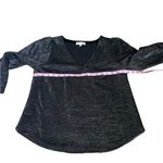 Ro & De 3/$15  Cassidy metallic top (Anthropologie) Photo 3