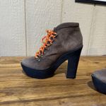 Ralph Lauren Polo ‎ Oiled Sueded Helene Bootie Size 38B Size 8 Fluorescent Photo 4