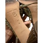 Loeffler Randall  Metallic Reed Pleated Twist Heels Sz. 12 Photo 6