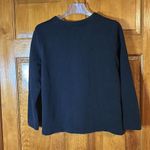 Classic Elements  Women’s Black Christmas Pearl Snap Jacket Sz Lg-EUC Photo 5