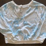1. State  Nordstrom Tie Back Pullover Sweatshirt in Tie Dye Whisper - size XL Photo 5