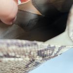 Vince Camuto Snakeskin Print Leather Gradina Block Photo 7