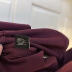 Lafayette 148 Sheath Dress Ruched Detail Cowl Neck Stretch Purple Fig Size 6 Photo 1