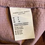 American Eagle  Size Small Women's Teen Girl Purple Mauve Corduroy Cropped Jacket Photo 6