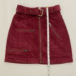 House of Harlow  x revolve Tori skirt in berry Photo 7