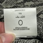 BCBGMAXAZRIA  100% Silk Lapelled Collar Shirt Dress Snakeskin Pattern Small Photo 11