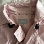 Madison Light Pink Trench Coat with Black Buttons Size 34 Photo 2
