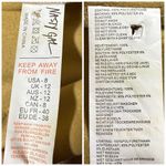 Nasty Gal Dress M(8) Faux Leather Knee Length Shirt Button Down Color Block READ Photo 8