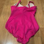 Croft & Barrow  pink one piece swimsuit size 14 . Photo 5