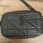 Steve Madden Black Quilted Crossbody Bag Photo 0