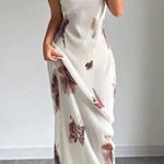 Shein Long White Maxi Dress Photo 4