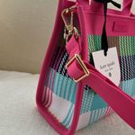 Kate Spade  x Target pink multicolor plaid bag Photo 2