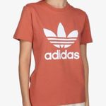 Adidas Salmon / Peach  Trefoil Oversized Classic Shirt Size US S Photo 0
