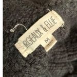 Argeaux & Elle Womens Medium Black Cable Knit Sweater Photo 2