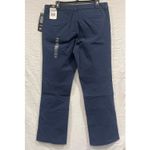 Dickies  Women’s 14/32 Bootcut Twill Stretch Pants Navy Blue Tummy Panel Photo 3