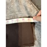 Universal Standard NWT Universal Standard SZ 4XS (00-0) Elastic Waist Zip Ankle Brown Pants Pocket Photo 7