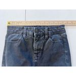 American Eagle  Women Size 000‎ Distressed High Rise Black Dream Jeans Jeggings Photo 4