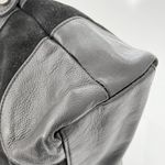 BCBGMAXAZRIA  Black Leather Top Handle Satchel Purse Bag Photo 10