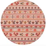 Little Sleepies Harvest Fair Isle Pajama Pants Size Medium Photo 1