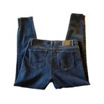 Anne Klein  Women's Skinny Jeans Missy Denim Stretchy Side Zip Dark Wash Size 12 Photo 1