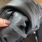 Topshop  Black Leather Jacket Photo 2