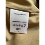 DKNYC Tan Textured Cotton Mini Skirt Office Chic Neutral Workwear Minimalist M Size M Photo 3
