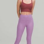 Lululemon  Align High-Rise Pant 25" Wisteria Purple Nylon Cropped Leggings Size 0 Photo 0