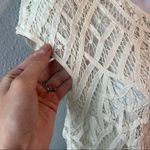 SEA New York Romantic Silk Crochet Mini Dress Size 6 Photo 2