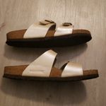 Birkenstock  Birko Flor Pearlescent Chic Edgy Y2K Retro Preppy Sandal Size 41 Photo 6