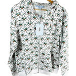 Hill House The All-Gender Teddy Zip-Up White Ski Chalet Size Large Winter Photo 0