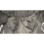 Sherri Hill BLACK Ruffle Pleated Lace SHORT Mini sleeveless DRESS SIZE 2 EUC Photo 4