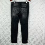 Rock & Republic Rock & Republic Black Washed Studded Skinny Jeans Size 10 Photo 5