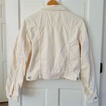 Free People WE THE FREE Rumors Denim Jacket Ecru Cream Size M Photo 7