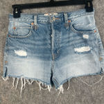 We The Free  by Free People Womens Size 25 Cheeky Cut Off distressed Jean Shorts‎ Photo 0