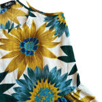 Lulus Floral Print Shift Dress Spaghetti Strap Sunflower Bold Size Small Women's Photo 2