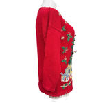 Tiara International Vintage  Christmas Tree Sweater Size Large Photo 3