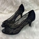 Kelly & Katie Lace Peep Toe Heels Size 10 B-24 Photo 1