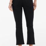J.Crew NWT Flare Crop Black Jean All-day Stretch Photo 5