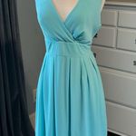 Orsay Seafoam Dressy Dress Aquamarine Womens 40 Party Church Wedding Size 10 Photo 2