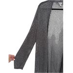 Chico's Travelers Collection Open Front Knit Cardigan Sweater Gray Size XL Photo 7