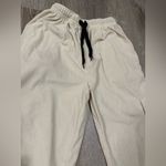 Huck Beige Corduroy Cargo Lounge Pants Black Photo 3