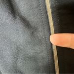 St. John  Sport Black Velvet Stretch Zip Up Studded Jacket Small Photo 1