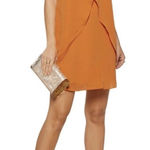 ALC Frank A.L.C Shane Wrap Effect Silk-Crepe Mini Dress Size 2 Photo 0