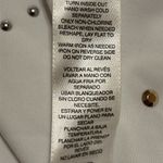 White House | Black Market  White Dress with Gold & Silver Stud Embellishments Photo 7