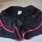 FILA  Women's Black and Pink Athletic Shorts Photo 0