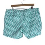 Old Navy Seahorse Chino Shorts Plus Size 16 Pastel Blue Coastal Preppy Beachy Photo 2