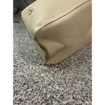 Montana West Cream Studded Tote Bag with Pink Interior Photo 9