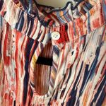 THML NWOT  Colorful Blouse Top Photo 2