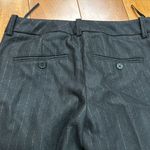 Zadig & Voltaire  Black wool gold striped lined pants 34 Cm Photo 4